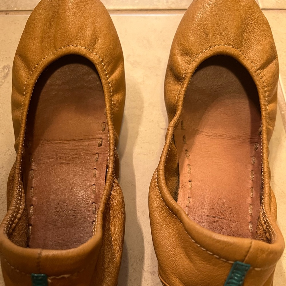 Tieks Flats - Camel color